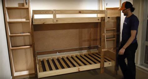 How to build a Murphy bunk bed DIY projects for everyone!