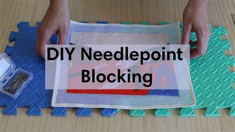 Diy Needlepoint Blocking Board