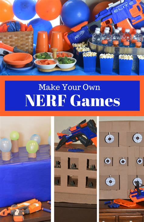 Diy Nerf Party Ideas