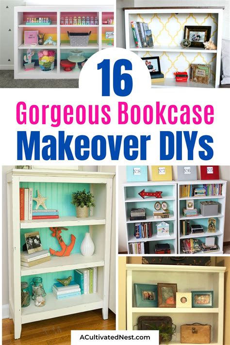 Diy Old Bookcase Makeover