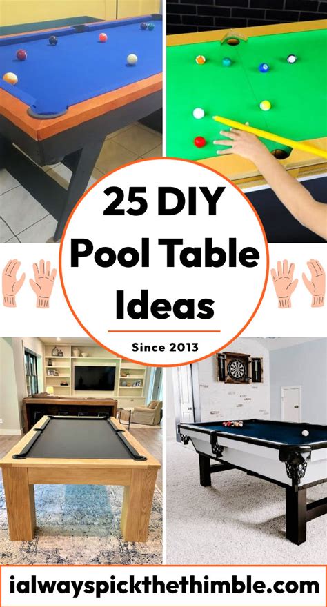 Diy Outdoor Pool Table Plans