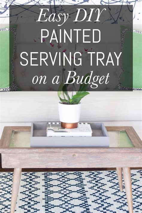 Diy Painted Serving Tray