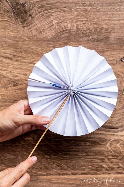Diy Paper Fans Template