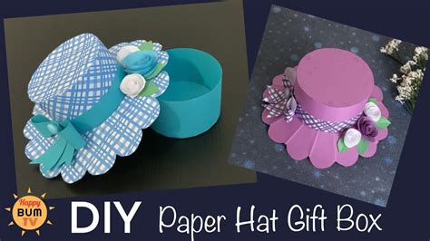 Diy Paper Hat Gift Box