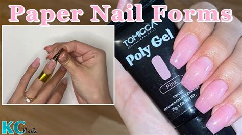 diy paper nail forms