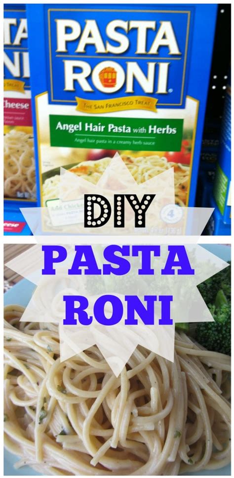 Diy Pasta Roni