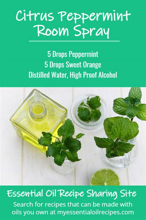 Diy Peppermint Room Spray