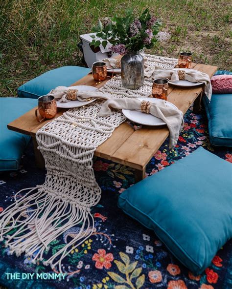 Diy Picnic Table Boho