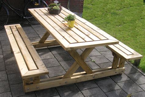 50 Free DIY Picnic Table Plans and Ideas that Will Bring Your Family