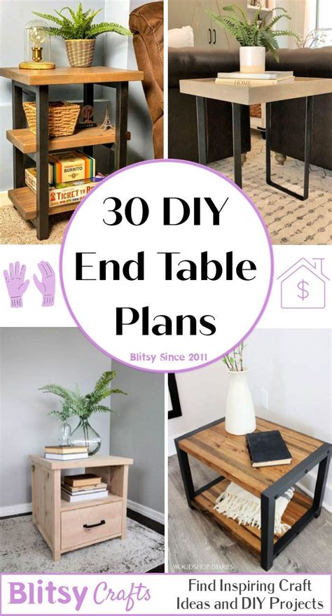 Diy Plans For End Table