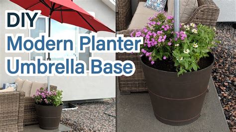 Diy Planter Umbrella Base