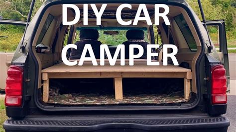 Diy Platform Bed For Suv
