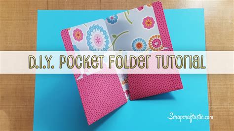 Diy Pocket Folder