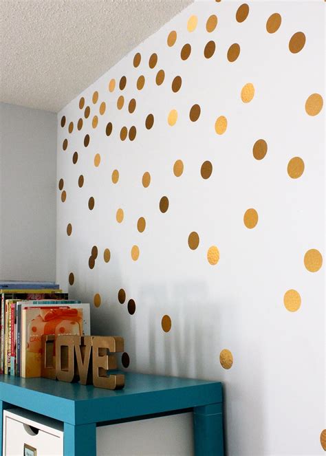 Diy Polka Dot Wall Decals