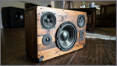 Diy Portable Bluetooth Speaker With Subwoofer