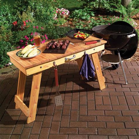Diy Portable Grill Table
