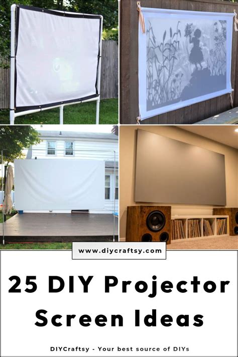 Diy Projector Screen Holder