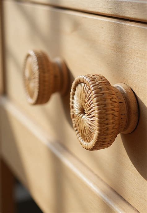 Diy Rattan Knobs