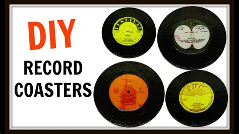 Diy Record Coasters