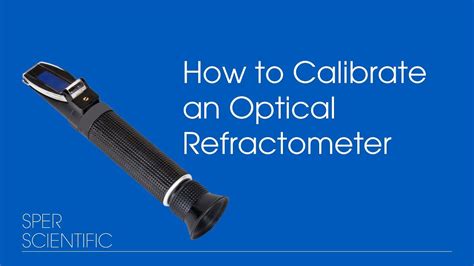 Diy Refractometer Calibration Solution