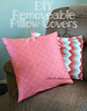 Diy Removable Pillow Covers