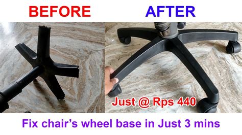 Diy Replace Office Chair Wheel