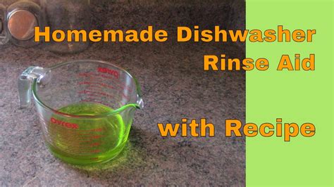 Diy Rinse Agent
