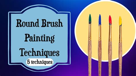 Diy Round Paint Brush