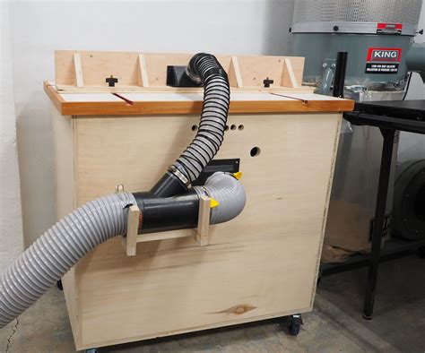 Diy Router Table With Dust Collection