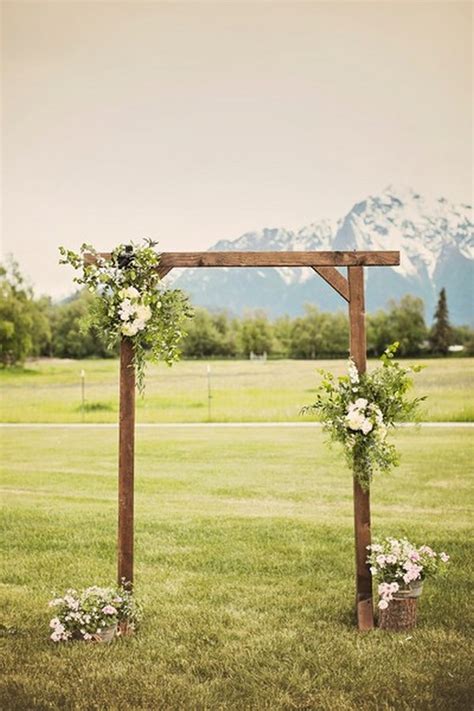 13+ Diy Rustic Wedding Arch