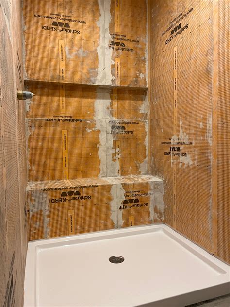 Diy Shower Membrane