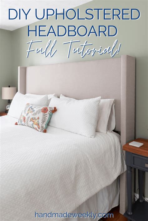 Diy Simple Upholstered Headboard
