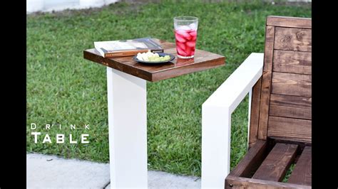 Diy Small Drink Table