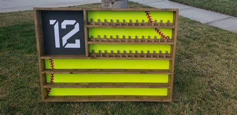 Diy Softball Display Case