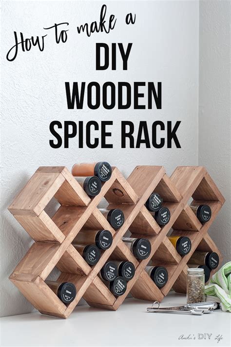 Diy Spice Rack Easy