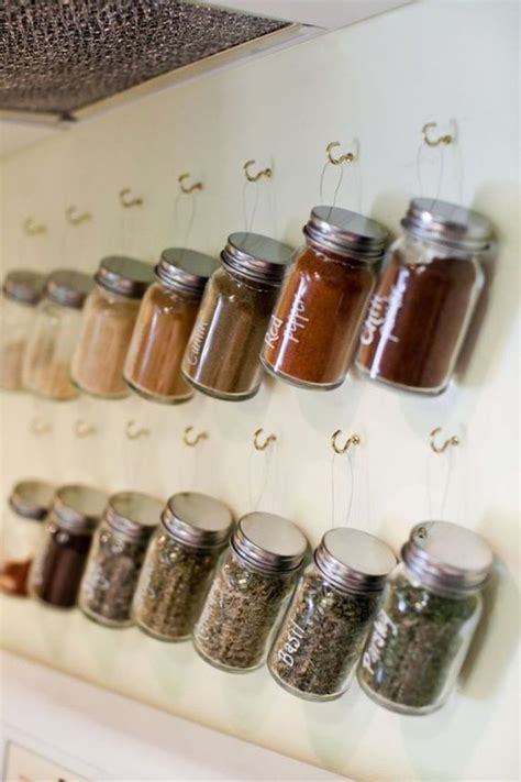 Diy Spice Rack Small Kitchen