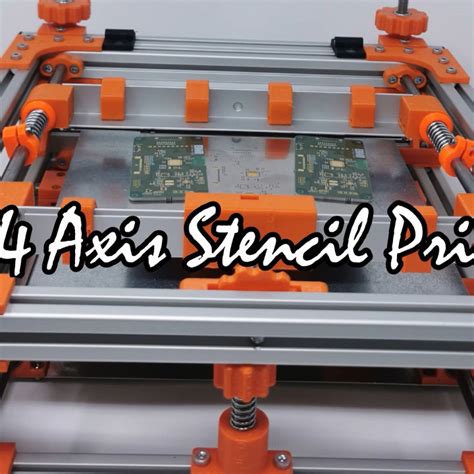 Diy Stencil Printer