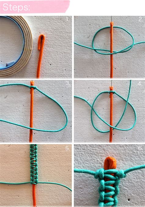 Diy String Bracelets Step By Step
