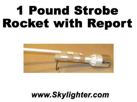 Diy Strobe Rocket