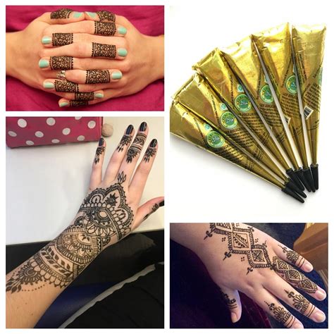 Diy Temporary Henna Tattoos