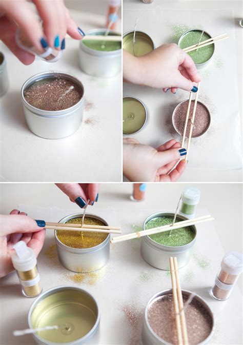 Diy Tin Candles