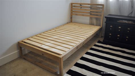Diy Twin Bed Frame With Rails