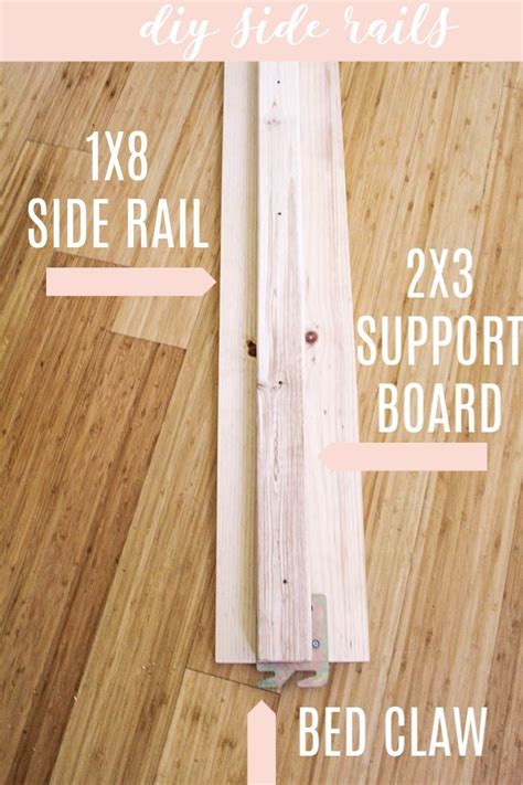 Diy Twin Bed Frame With Side Rails