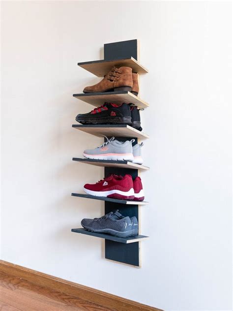 Diy Vertical Shoe Storage