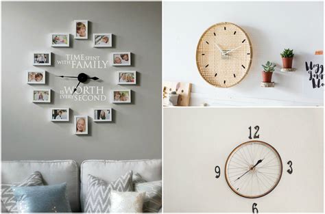 Diy Wall Clock Decor Ideas