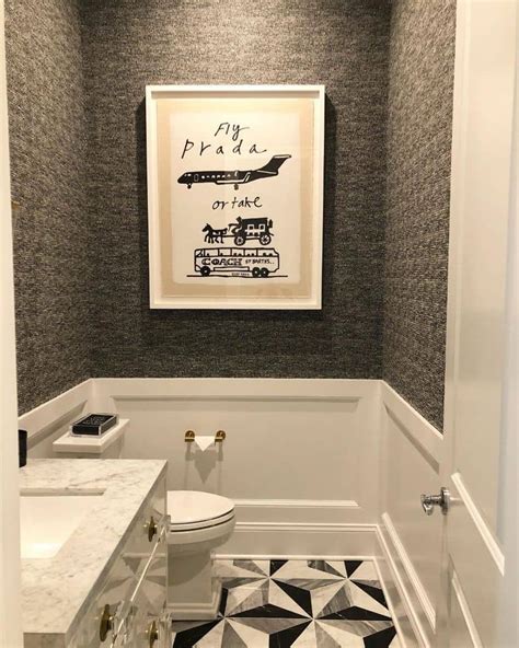 Diy Wallpaper Bathroom