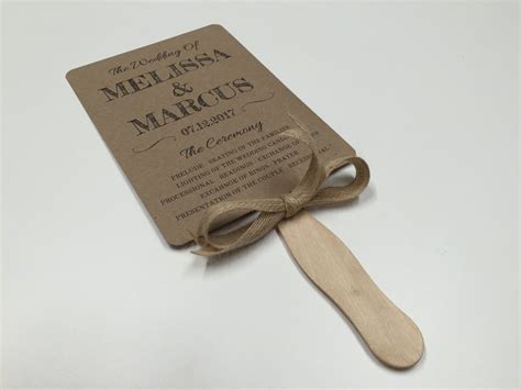 12+ Diy Wedding Fans