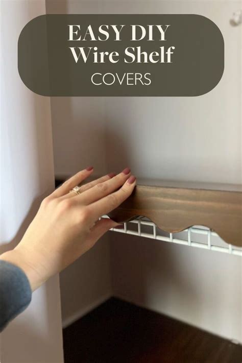 Diy Wire Shelf Covers