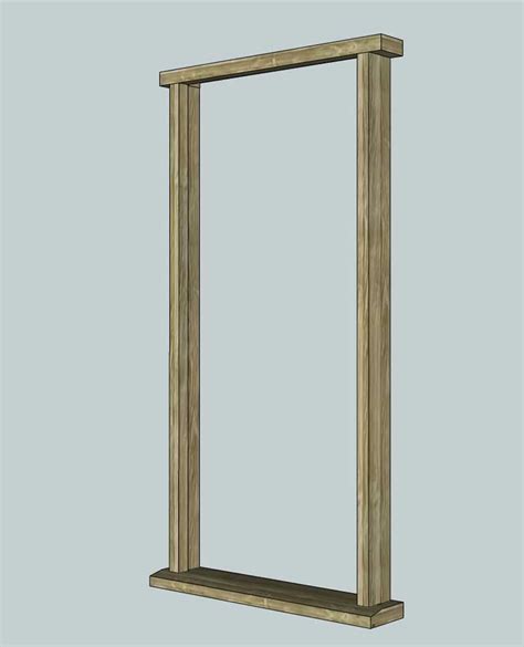 diy wood door frame