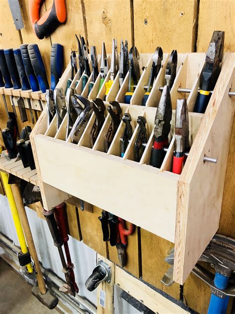 diy wood tool organizer